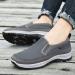Chouqin Orthopedic Travel Plimsolls in Grey - Men's Size 10 | Breathable & Comfortable - Buy Online on SooperMarket.com