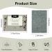 Sibba Natural Oil Blotting Sheets - 400 Counts Portable Bamboo Charcoal Facial Oil Control & Makeup Refresher - Ideal for Travel & Clean Skin - Buy Online on SooperMarket.com
