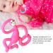 Silicone Monkey Teething Toy - Portable & High Toughness Baby Teether for Home & Travel - Buy Online on SooperMarket.com