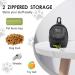 FuninCrea Dog Treat Pouch Bag with Poop Bag Dispenser - Oxford Cloth Training Bag for Walking & Travel (Black) - Buy Online on SooperMarket.com