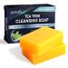 Tea Tree Antifungal Soap Extra Strength Protection for Psoriasis Athlete's Foot Tinea Versicolor Tea Tree Body Wash for Body Odor Soap for Eczema 2PCS