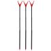 Zite Fishing Telescopic Rod Holder Set 30-75cm - 3 PCS Rod Stand Fishing Rod Holder - V-Rod Rests Line Notch