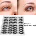 Buy 20 Pairs 6D False Eyelashes | Natural Thickening Soft Reusable Extensions (MC-12) for Stunning Eyes International Shipping Available - Buy Online on SooperMarket.com