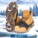 Henoty 19-Spikes Ice Cleats for Hiking Boots - Snow Grips for Women, Men, and Kids | Safe Traction for Hiking, Fishing, Climbing, and Mountaineering - Buy Online on SooperMarket.com