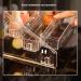 Eyeshadow Palette Organizer Nail Polish Holder Rack Easy Installation 5 Layer for Makeup - Buy Online on SooperMarket.com
