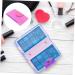 Mikinona Nail Art Card Holder Stamp Template Holder Stamping Plates Storage Bag Nail Art Plates Organizer Nail Art Stamp Rectangular Nail Shell Nail Image Plate Bag Nail Art Pouch As 19x14.5cm Pink - Buy Online on SooperMarket.com