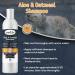 Jungle Pet Aloe Oatmeal Shampoo for Dogs - Hypoallergenic Sensitive Skin Formula - 12 oz - Buy Online on SooperMarket.com