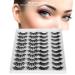Buy 20 Pairs 6D False Eyelashes | Natural Thickening Soft Reusable Extensions (MC-12) for Stunning Eyes International Shipping Available - Buy Online on SooperMarket.com