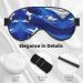 Blue Honduras Flag Sleep Mask | Adjustable & Breathable Eye Mask for Comfortable Sleep | International Shipping Available - Buy Online on SooperMarket.com