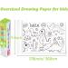 Children's Drawing Roll - DIY Painting & Coloring Paper for Kids - Animal Theme - 118 inches - Buy Online on SooperMarket.com