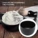 Stainless Steel Shaving Soap Bowl - Unbreakable Black Mug for Standard Size Pucks & Soaps | International Shipping - Buy Online on SooperMarket.com