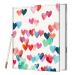 Fintie Photo Album Self Adhesive for 3x5 4x6 5x7 6x8 8x10 Pictures  60 Sticky Pages DIY Photo Album with A Metallic Pen  Scrapbook Album for Family Wedding Anniversary Pictures  Raining Hearts Z-Raining Hearts