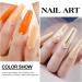PEACECOLOR 8G 6PCS Acrylic Powder Set Clear Pink White Nude Orange Acrylic System Acrylic Nail Kit for Beginners DIY Nail Art Nails Extension No Nail Lamp Needed Professional Multicolor for Home DIY color 179 - Buy Online on SooperMarket.com