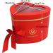 RENGTIN Heart-Shaped Paper Mache Box with Lid & Ribbon - Pink | Ideal for Packaging, Crafting, Storage - Perfect for Jewelry, Cosmetics & Gifts - Buy Online on SooperMarket.com