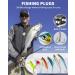 GOANDO 380 Pcs Freshwater Fishing Lures Kit - Bass, Trout, Salmon Bait Tackle Box with Spoon Lures, Worms, Crankbait, Jigs, Hooks - Fishing Accessories Set - Buy Online on SooperMarket.com