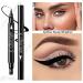 Go Ho Black Liquid Eyeliner Stamp for Cat Eyes - Waterproof, Long-lasting, Smudge-proof Wingliner - 1 PC - Buy Online on SooperMarket.com