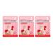 Shefave Moisturising Gloves Hand Mask 3 Pairs Hand Masks for Dry Hands Repair Whitening and Anti-aging Suitable for Dry Aging Cracked Hands Intense Skin Nutrition Hand Cream Mask(Rose)