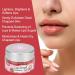 Lip Scrub Strawberry Exfoliator for Dry, Cracked Lips - Natural Care Cream for Brightening Dark Lips - Buy Online on SooperMarket.com