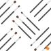 Urbanstrive Professional Eyeshadow Brush Set - 3pcs Soft Synthetic Blending Kit for Eyes - Long Lasting, Flawless Makeup Application - Silver - Buy Online on SooperMarket.com