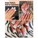 Deciniee Duck Nail Tips 550Pcs Clear False Nails 11 Sizes | Acrylic French Duck Feet Style Manicure Nail Art Salon DIY - Buy Online on SooperMarket.com