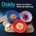 Doidy Baby Suction Bowl for Weaning - Non-Slip Feeding Bowls - 300ml PP Material (Red) - Buy Online on SooperMarket.com
