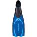 Cressi Pluma Full Foot Snorkeling Fins - Made in Italy - EU 45/46 | US Men 11/12.5, Women 12/13.5 - Blue/Azure - Buy Online on SooperMarket.com