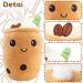 Guiffly Bubble Tea Plush Boba Toy Soft & Fluffy Cuddle Pillow for Kids and Adults - Buy Online on SooperMarket.com