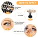 Buy 50D-D-18 Individual Lash Clusters | 280 False Eyelash Extensions | DIY Eyelash Extensions at Home - Premium Quality Lash Clusters - Buy Online on SooperMarket.com