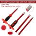 CYEAH 12 Inch Heavy Duty Masonry Chisel Set  4 PCS Chisels Set with Hand Protection  2 PCS Flat Chisel & 2 PCS Pointed Chisel for Concrete/Mason/Stone Demolishing Carving Splitting Breaking - Buy Online on SooperMarket.com