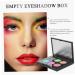 Gogogmee 1 Set Box Square Eye Shadow Box Lip Balm Containers Empty Eyeshadow Palette Lipstick Case Plastic - Buy Online on SooperMarket.com