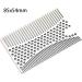 Comb Stainless Steel Beard Comb Stainless Steel Men Beard Comb Credit Card Size Easy to Carry Beard Straightener wooden comb - Buy Online on SooperMarket.com