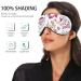 Haskirky Light Blocking Eye Mask - Adjustable for Deep Sleep & Travel - Men and Women - Breathable & Comfortable - Office, Yoga, Meditation - Goodies Bears Reindeer - Buy Online on SooperMarket.com