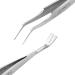 MNT10 Stainless Steel Tee Pliers - 2-in-1 Splinter & Tick Tweezers + Hooks for People & Dogs | Practical Metal Case & Free ID Card - Buy Online on SooperMarket.com