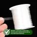 Mandala Crafts 3/8 Inch Clear Elastic Band - 33 Yards | Lightweight & Invisible Elastic for Sewing, Bra, Lingerie, Swimwear Garments - Buy Online on SooperMarket.com