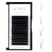 Volume Eyelashes Extension D Curl 0.07mm 15mm Easy Fan Lashes Extension Self Fanning Eyelashes Extension volume Lashes Bloom in One Second Easy Fan Eyelashes Extension(D-0.07mm 15mm)