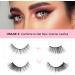 Glowingwin Half Wispy Cat Eye False Eyelashes | Natural Look 10 Pairs Soft Handmade Reusable Faux Mink Corner Lashes - Buy Online on SooperMarket.com