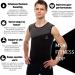 Veofit Men's Sweat Shirt - Neoprene Sauna Vest for Quick Weight Loss | Sizes S-XXXL | Includes Fitness Instructions & Carrying Bag - Buy Online on SooperMarket.com