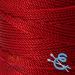 Espiga No. 9 - 100% Nylon Omega String Cord for Knitting and Crochet - Red | Durable and Vibrant Yarn Option - Buy Online on SooperMarket.com