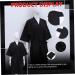 Fashion Hairdresser Gown Stylist Capes for Clients hot Dyeing Robes Barber Guest Gown Black Clothes Black Cape Non-Stick Hairdressing Guest Robe with Sleeves Nylon Polyester Smock - Buy Online on SooperMarket.com