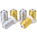 Simthread Metallic Embroidery Machine Thread - 6 Spools (3 Gold + 3 Silver) 500M - Ideal for Embroidery and Decorative Sewing - Buy Online on SooperMarket.com