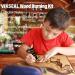 Professional 60W Wood Burning Kit with 24 Wire Nibs - Ideal for Pyrography on Wood, Leather, and More - Buy Online on SooperMarket.com
