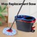 RinseClean Spin Mop Replacement Base - CRTHL Rotating Triangle Head Cover - EasyWring Spin Mop Accessories - Red, Plastic Base Case - Buy Online on SooperMarket.com