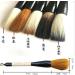 Hbasyp Chinese Traditional Calligraphy Brush - Large Brush Set for Watercolor, Sumi Drawing - 5 Sticks - Buy Online on SooperMarket.com