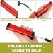 Portable Hand Air Pump Kit for Sports Balls - Yoga, Fitness, Soccer, Volleyball, Basketball - Includes Needle, Nozzle, Extension Hose (6 Sets) - Buy Online on SooperMarket.com
