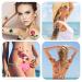 PHOGARY 24pc Women Temporary Tattoos - Large Flowers, Bright Colors, Waterproof Body Art Stickers - Buy Online on SooperMarket.com