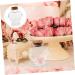 Zerodeko 4pcs Glass Heart Shaped Bottle Terrarium Wedding Decorations Decorative Wishing Bottle Glass Container with Lid Glass Jars Wishing Jar Origami Craft Bottle Glass Bottle Cork As Shownx4pcs 8.50X6.00X4.00CMx4pcs - Buy Online on SooperMarket.com