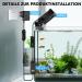 Fishkeeper Aquarium Cooler | Adjustable Quiet Fans for Freshwater Aquariums up to 30 cm | 1 Fan - 4W | Optimal Temperature Control - Buy Online on SooperMarket.com