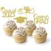 JINGLING Graduation Cake Lids Cupcake Toppers with Graduation Pack of 24 - Glitter Class of 2023 Graduation Cupcake Toppers Diploma Grade Caps Cake Toppers Picks for Graduation Gold - Buy Online on SooperMarket.com