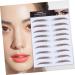 WOFASHPURET 4pcs Eyebrow Stickers Waterproof Fake Eyebrow False Imitation Eyebrow 4d Transfer Stickers Hair - Buy Online on SooperMarket.com
