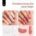 Beetles Poly Nail Extension Gel Starter Kit | Clear Pink Colors | UV Light Set | All in One Builder Gel Set - Buy Online on SooperMarket.com
